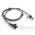 Датчик ABS Bremi MITSUBISHI/SMART Colt/Forfour "F "1,1-1,5 "04-12 BREMI 50870 (фото 1)