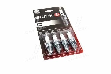 Свічка запалювання 2101-99/1102/2141/412 (зазор 0,7мм BRISK L15Y