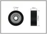 Ролик Skoda / VW / Audi 1.2 TDi, 1.4TDi CAFFARO 180-87 (фото 1)