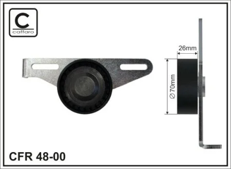 Ролик CAFFARO 48-00