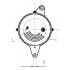 Генератор (14В, 85А, новий) LAND ROVER 110/127, DISCOVERY I, RANGE ROVER I, RANGE ROVER II 3.5-4.3 09.83-03.02 CARGO F032113763 (фото 3)