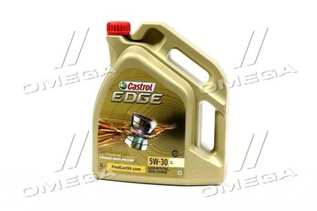 Моторна олива EDGE 5W-30 LL / 5л. / CASTROL 15669E