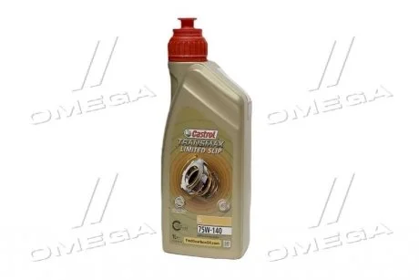 Трансмісійна олія SYNTRAX LIMITED SLIP/75W140/1л. / Для диференціалів / CASTROL 15D99E (фото 1)