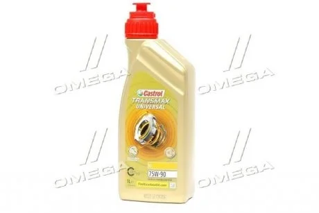 Трансмиссионное масло SYNTRAX UNIVERSAL PLUS / 75W90 / 1л. / Для мостов, редукторов / CASTROL 15DD0D