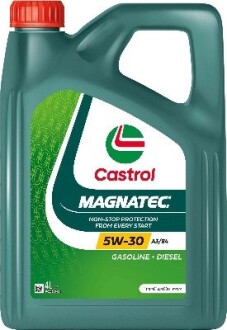 Моторна олива Magnatec STOP-START / 5W30 / 4л. / (ACEA: A3/B4, API: CF/SL) CASTROL 15F67E