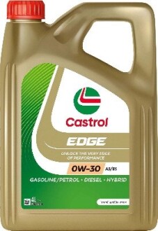 Моторна олива EDGE / 0W-30 / 4л. / (ACEA: A5/B5) / CASTROL 15F6A5