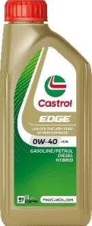 Моторна олива EDGE / 0W40 / 1л. / (ACEA A3/B4) CASTROL 15F6B4