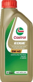 Моторна олива EDGE 5W-40 C3 / 1л. / (API SN/CF, ACEA C3, MB 229.31, BMW LL-04) CASTROL 15F7D5