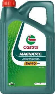 Моторна олива Magnatech DPF / 5w40 / 5л. / (ACEA C3, API SN/CF) CASTROL 15F913