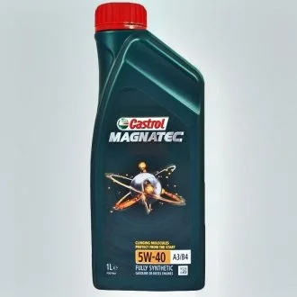 Масло моторное Magnatec A3 B4 5W-40, 1 л CASTROL 5W40CASTROLMAGN1L