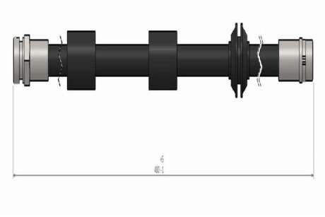Шланг тормозной Cavo C900 415A