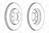 Гальмівний диск передній Audi 80 / Seat Cordoba, Ibiza, Toledo / VW Golf, Jetta, Passat CHAMPION 561178CH (фото 2)