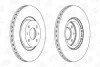 Гальмівний диск передній FIAT BRAVO, DOBLO, FIORINO, IDEA, LINEA, STILO/ ABARTH/ ALFA ROMEO/ LANCIA CHAMPION 561387CH (фото 2)