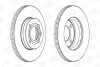 Гальмівний диск передній VW CADDY,CORRADO,GOLF,JETTA,LUPO,PASSAT,POLO,SCIROCCO,VENTO/SEAT CHAMPION 561448CH (фото 2)
