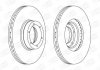Гальмівний диск передній RENAULT MASTER / OPEL MOVANO CHAMPION 562105CH (фото 1)