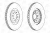 Гальмівний диск передній Audi A1, TT / VW Bora, Golf, Beetle, Polo / Skoda Octavia / Seat Ibiza, Leo CHAMPION 562132CH (фото 2)