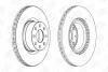 Гальмівний диск передній Fiat Doblo, Punto / Opel Corsa CHAMPION 562297CH (фото 2)