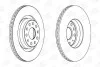 Гальмівний диск задній VW Golf, CC, Passat / Seat/ Skoda/ Audi CHAMPION 562432CH (фото 2)