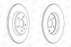 Гальмівний диск задній Audi A4, A5, A6, A7, Q5 CHAMPION 562505CH (фото 2)