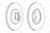 Гальмівний диск передній Ford Galaxy / Seat Alhambra / VW Sharan, Transporter IV CHAMPION 562626CH (фото 2)