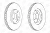 Гальмівний диск передній FORD GALAXY,MONDEO,S-MAX/VOLVO S60,S80,XC70/LAND ROVER FREELANDER,EVOQUE CHAMPION 562628CH (фото 2)