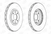 Гальмівний диск передній Opel Mokka / Peugeot 2008, 208, 3008, 308, 5008 / Citroen C4 / DS 3, 4, 5 CHAMPION 562641CH (фото 2)