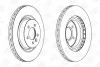 Гальмівний диск передній Land Rover Discovery, Range Rover Sport CHAMPION 562654CH1 (фото 2)