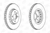 Гальмівний диск передній Renault Captur I, Clio V, Dokker, Kangoo, Lodgy, Megane I, II, Scenic I, Tw CHAMPION 562959CH (фото 2)