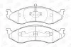 Гальмівні колодки передні Jeep Cherokee, Grand Cherokee, Wrangler / Kia Carnival CHAMPION 571519CH (фото 2)
