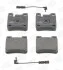 Гальмівні колодки задні Mercedes C-Class, CLK, E-Class, S-Class, SL, SLK / Chrysler Crossfire 571722CH