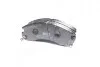 Колодки тормозные дисковые MITSUBISHI LANCER VI, OUTLANDER, PAJERO II передн. CHAMPION 572447CH (фото 1)