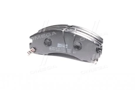 Колодки тормозные дисковые MITSUBISHI LANCER VI, OUTLANDER, PAJERO II передн. CHAMPION 572447CH