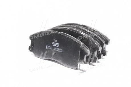 Колодка гальм. диск. CHEVROLET CAPTIVA передн. (пр-во) CHAMPION 572570CH