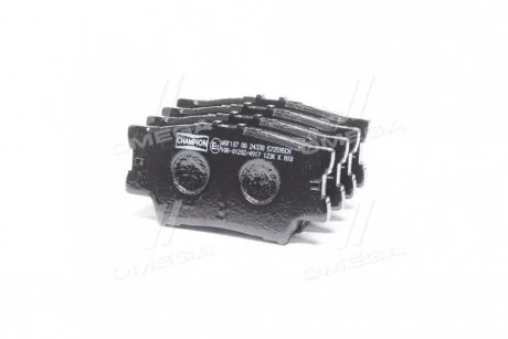Колодки тормозные дисковые TOYOTA CAMRY, RAV 4 задн. CHAMPION 572595CH