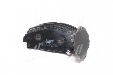 Колодки тормозные дисковые HONDA ACCORD передн. CHAMPION 572635CH