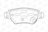 Гальмівні колодки задні Opel Astra G, Zafira A / Chevrolet Corsa / Chrysler Concorde CHAMPION 573010CH (фото 2)