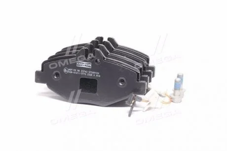 Колодки тормозные дисковые MB E-CLASS (W211), E-CLASS KOMBI (S211) передн. CHAMPION 573091CH