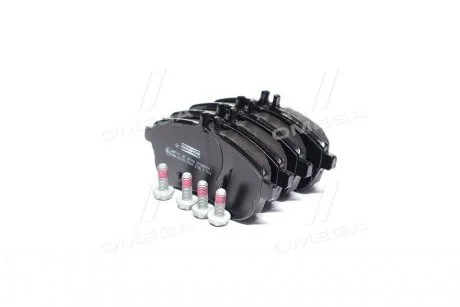 Колодки тормозные дисковые MB C-CLASS передн. CHAMPION 573257CH