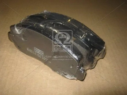 Колодки тормозные дисковые RENAULT MASTER IV,OPEL MOVANO 02/10- передн. CHAMPION 573357CH