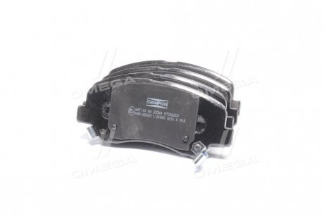 Колодки дискові гальмівні HYUNDAI ACCENT RB 11-/KIA RIO 11- передн. CHAMPION 573368CH