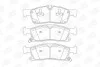Гальмівні колодки передні Mercedes M-Class, GLE (W166), GLS, GL (X166) / Jeep Grand Cherokee IV CHAMPION 573459CH (фото 2)
