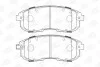 Гальмівні колодки передні Suzuki SX4 / Nissan NissanCube / Fiat Sedici CHAMPION 573646CH (фото 2)