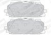 Гальмівні колодки передні VW Touareg / Audi A3, A4, A5, A6, A7, A8, E-Tron, Q5, Q7, Q8 CHAMPION 573773CH (фото 1)