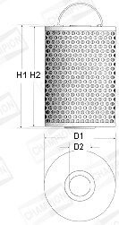 Фільтр масляний CHAMPION X105606 (фото 1)
