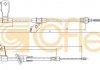 Трос ручного тормоза зад. Colt 04- Л. (1525/1315) COFLE 17.2122 (фото 1)