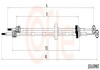 Трос куліси Opel Astra H ( 6 speed M32 gearbox)1.7D 02.07-05.14 2CB.OP007