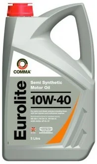 Олива для двигуна COMMA EUROLITE10W405L