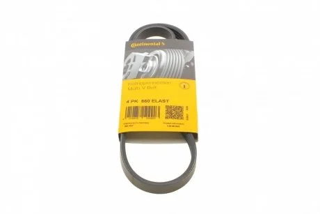 Ремень приводной агрегатов 4PK836ELAST Contitech 4PK860ELAST