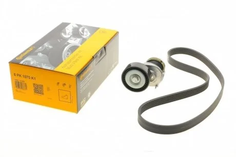 Комплект поліклиновий (ремінь+ролики) Contitech 6PK1070 K1
