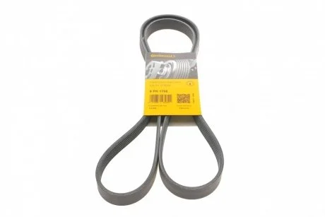 Ремень генератора Jumper 1.9TD 94>02 ALT, PS, AC CONTITECH Contitech 6PK1705